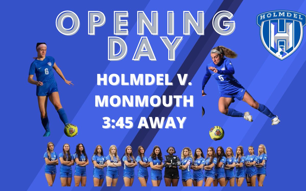 Opening day for the Hornets! The girls head to Monmouth Regional for a 3:45 kickoff. #ProveIt