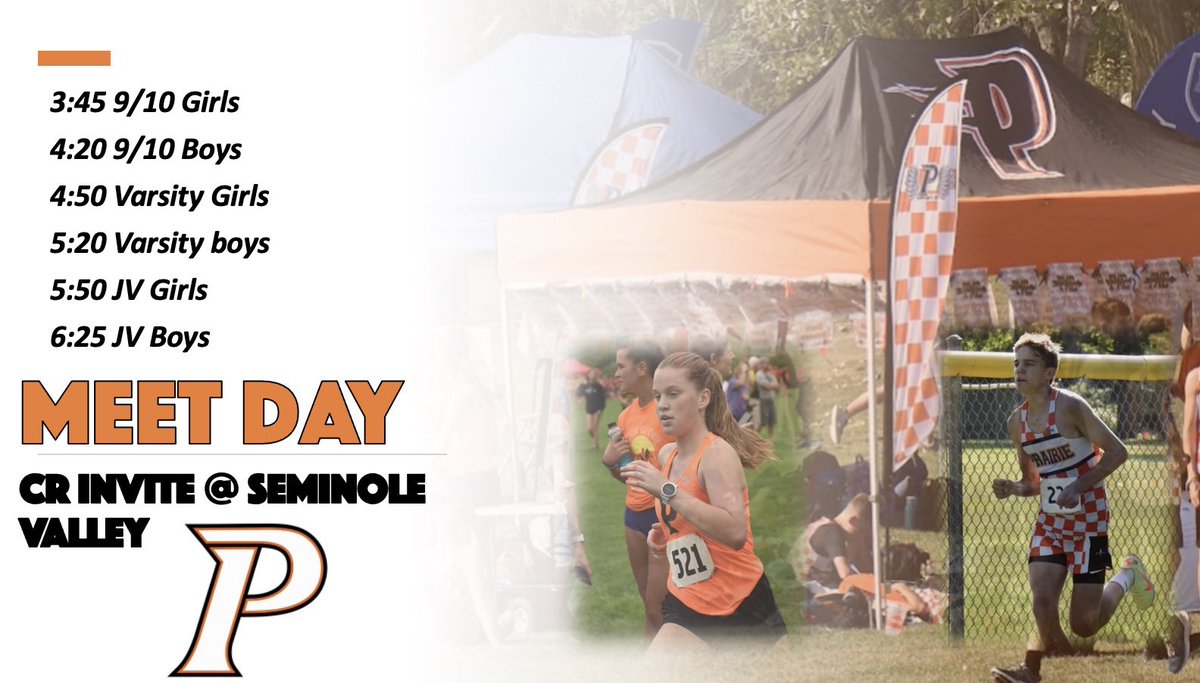 Our first of two meets this week gets going this afternoon at Seminole Valley! 

Best of luck to all those competing!