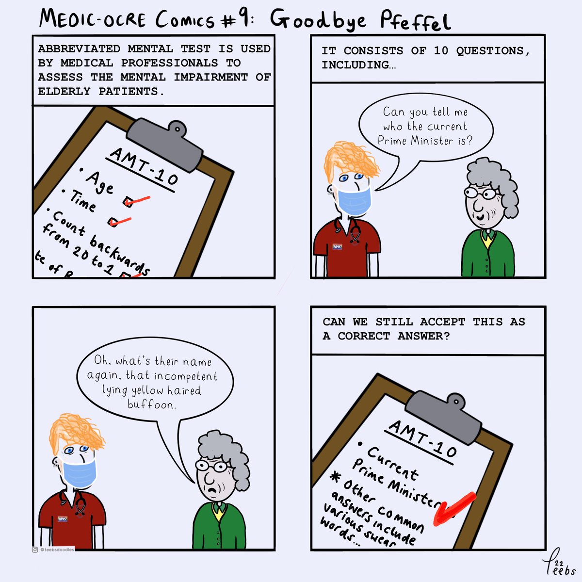 teebsdoodles's tweet photo. MEDIC-OCRE COMICS #9: GOODBYE PFEFFEL

https://t.co/TfLk35bifC

#medicocrecomics #primeminister #UK #AMT #conservatives #tory #liztruss #borisjohnson #borisjohnsonmemes #medicine #procreate #doodles #cartoonist #digitalcomics #comics #comic #comicart #comicstrip #dailycomic https://t.co/pT2mo9k4tR
