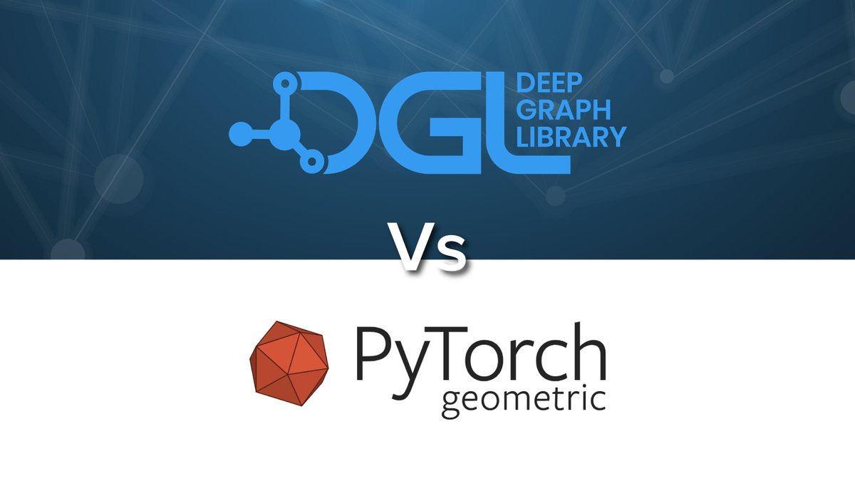 Exxactcorp's tweet photo. A comparison between Graph Neural Networks: DGL vs PyTorch Geometric:
👉https://t.co/BGMwzDPpKH

#AI #MachineLearning #ML #DeepLearning #graphs #GNN #GraphNeuralNetwork #DGL #PyG #PyTorch #PyTorchGeometric https://t.co/nBqMekPmqJ
