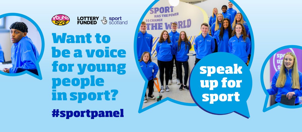 DGCsport's tweet photo. Applications for the Young People's #SportPanel 2022-24 are now open! 🙋‍♀️🙋🙋‍♂️

Are you passionate about sport and physical activity, and want to make a difference?

Find out about this exciting opportunity from @sportscotland @YoungScot here 👉
https://t.co/NMT53kLms2 https://t.co/xwKxGTSV5I