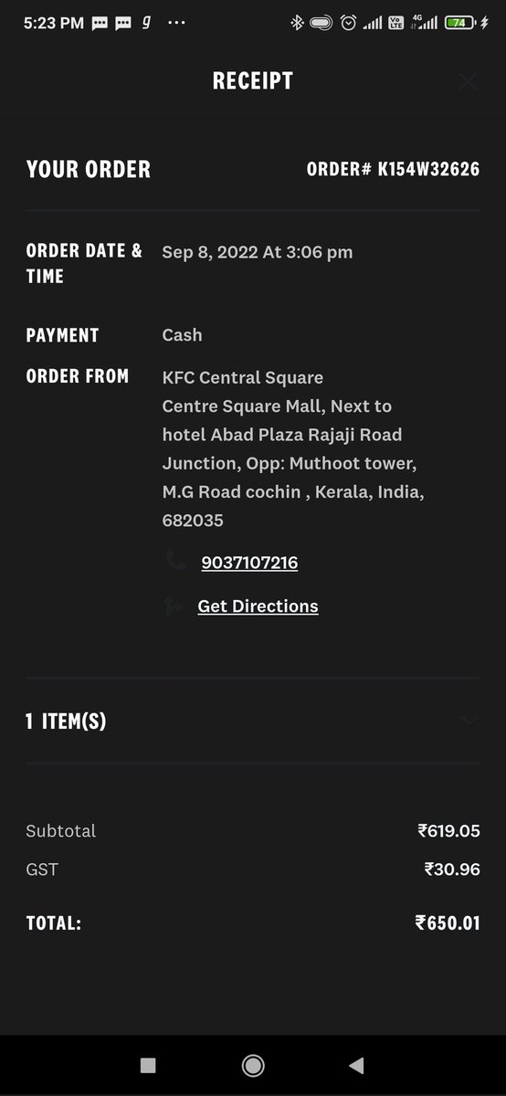 Thushar_Ravi's tweet photo. @KFC_India https://t.co/EpYxQ8QzSL