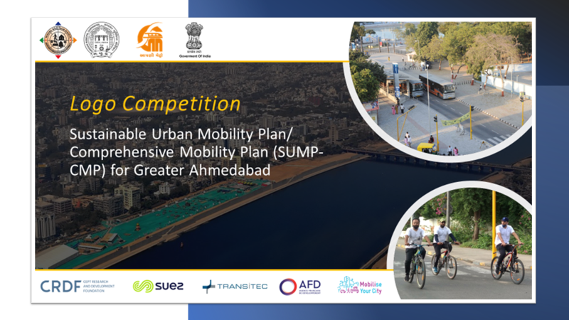 As a part of the #SUMP for Greater #Ahmedabad, CoE-UT invites you to showcase your ideas through a #Logo #Competition.
Submit your entries through the link below and get a chance of having your design on the cover page of the final report.
forms.gle/zaYV4boaZQRfLi…