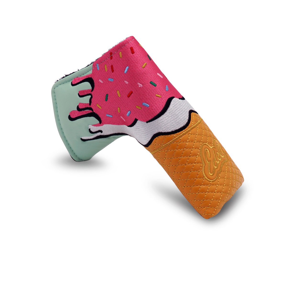 EDELgolf's tweet photo. I scream, you scream, we all scream for ice cream! Stay cool with this frozen strawberry treat topped with sprinkles and good vibes. Proudly made in the USA, this will go live on the Workbench today at 10 am ET. Only 60 produced! https://t.co/n5igpqtc3w

#edelgolf #golfheadcovers https://t.co/aWf6Vl2f1i