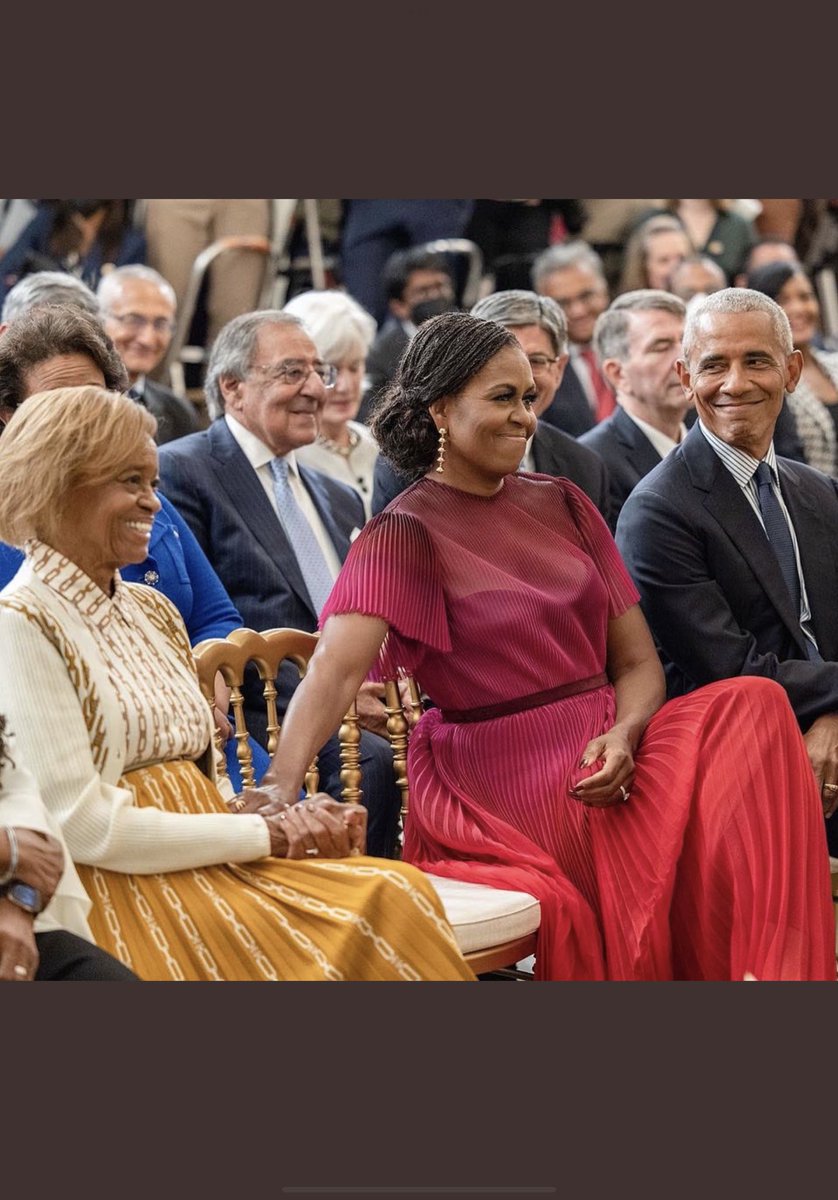 This picture of <a href="/MichelleObama/">Michelle Obama</a> sharing the special moment with and recognizing her mom, and <a href="/BarackObama/">Barack Obama</a> looking over at them with pride and love…it speaks volumes.

It made me miss my mom.