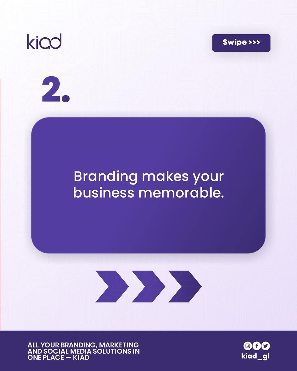 Kiad_gl's tweet photo. Switch on your post notification and feed your self with these branding tips and information daily.

See how well it will broaden your horizon😌.

Ensure to engage and share so that your friends do not miss out on this juice!

#kiadglobal #AppleEvent #THEDREAMSHOW2_In_A_DREAM https://t.co/GlGumZuGd2