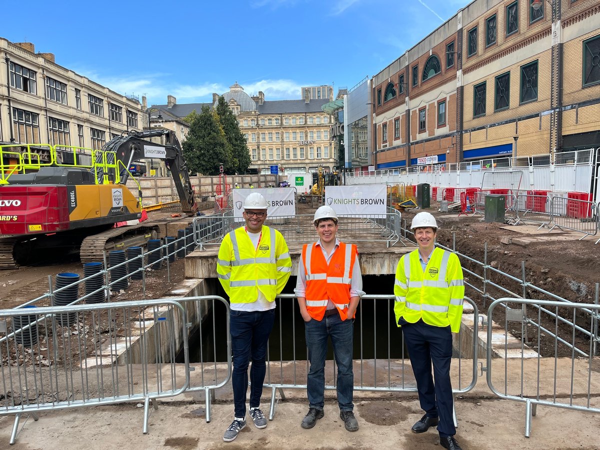 cardiffcouncil's tweet photo. The dock-feeder canal underneath Churchill Way has re-surfaced as part of a wider masterplan to create a new vibrant Canal Quarter in the east of the city.
👉 👉 For more info, click here: https://t.co/gbW3JXdmUW https://t.co/GihoqvO3HJ