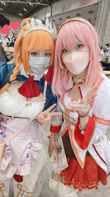 とーーっても今更なのですが夏コミの思い出ユイちゃんに会えました!!こすけさん のユイちゃんめちゃくちゃ可愛くてしあわせーっ!!! 