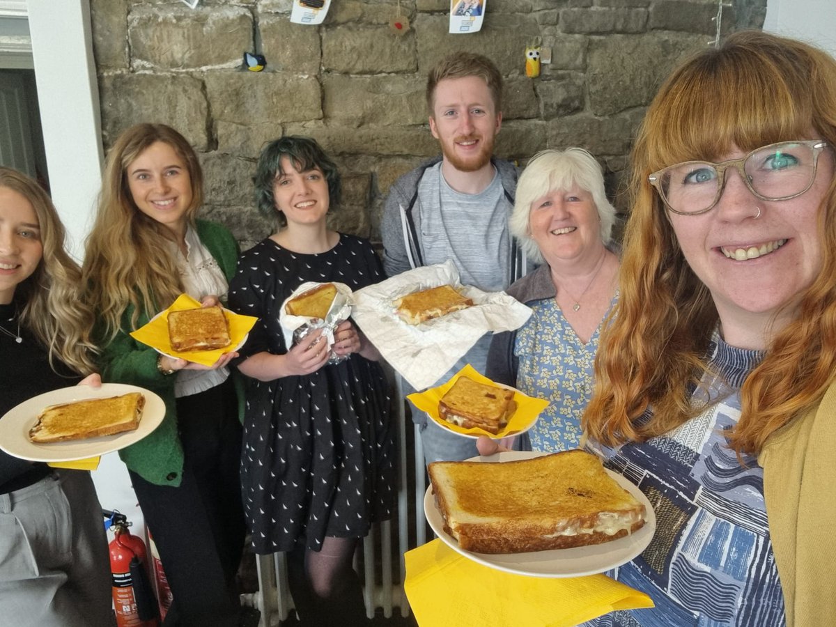 It's team meeting day, so that also means lunchtime treat-time! We can't wait to tuck in to these cheese-filled toasties from <a href="/RarebitesHonley/">,</a> 🧀🍞 Just what we need to power us through our planning!

#SocialMediaStrategy #SocialMedia #SocialMediaExperts #DigitalMarketing