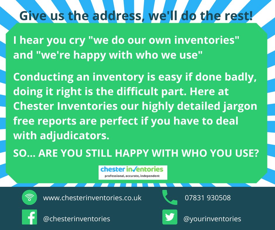 yourinventories's tweet photo. Are you happy with who you use!! If not look at alternatives and find better ways to manage your time and resources.

Message me today if you are thinking of changing the way you do business.
#chester #inventories #localbusiness https://t.co/CgdSOOsEdd
