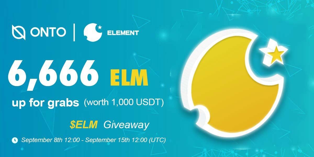 Ontology_Fr's tweet photo. #ONTO organise un GRAND #Giveaway avec #ElementWorld, une toute nouvelle plateforme écologique #Web3 ! 🥳
💸 Cagnotte : 6 666 $ELM
📅 8 septembre, 12h00 - 15 septembre, 12h00 (UTC)
Terminez toutes les tâches sur #TaskOn pour gagner les RÉCOMPENSES ! 🤑 https://t.co/DpSX57Y5SI