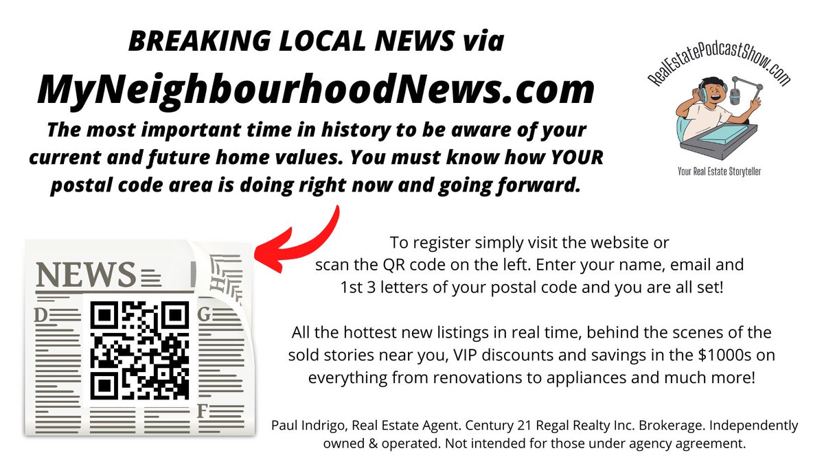 A big welcome to all the new members this week. From #M4L in the #TheBeach and #Leslieville area to #M3A in the #ParkwoodsDonalda area to #M1C in #PortUnion area. Find out why SO many smart sellers have started their record breaking sold stories right here...