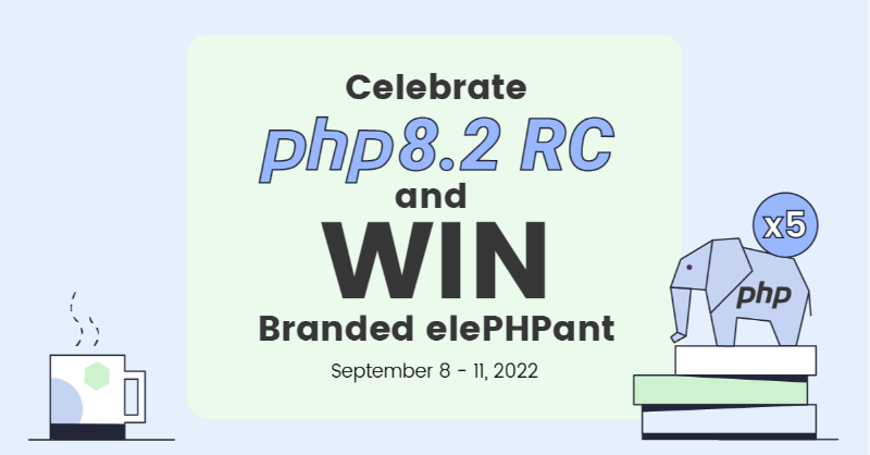 SiteGround's tweet photo. 🐘 🎁 🎉 We're giving away 5 SiteGround exclusive Groundy #elePHPants to celebrate #PHP 8.2 RC on our servers. 

For a chance to WIN, simply do the following: 
✅ Follow @SiteGround
✅ RT this tweet
✅ Тag a friend who would love an elePHPant so they can enter too