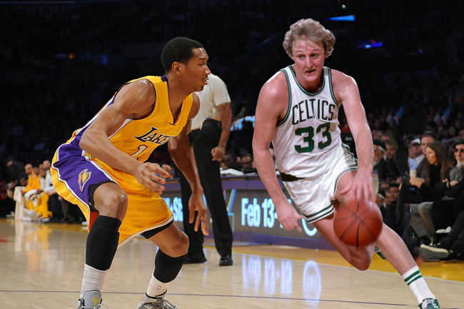 NBAMemes's tweet photo. I want to know why someone thought that we needed a photoshop of a prime Larry Bird- Wesley Johnson matchup😂 https://t.co/MU5xRRDdvN