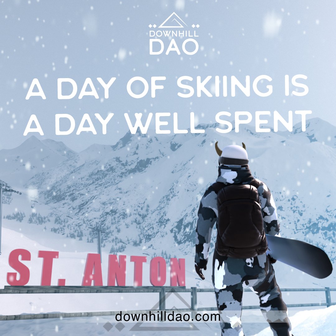 DownhillDao's tweet photo. 🏂 Children and adults can both practice skiing, a competitive sport. Skiing brings better physical health, the thrill of the sport, the beauty of the landscape, and the rush that the cold wind brings, in addition to teaching you a new skill.

#downhilldao #nftcollection https://t.co/U9mTXT1wUZ