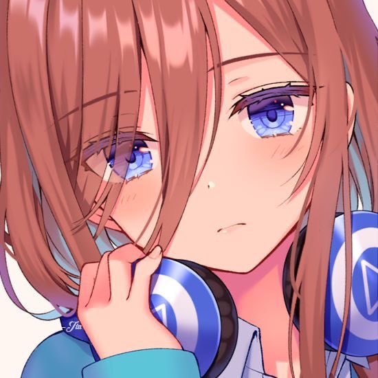 🫧よるた🫧🥞🍪さんがTwitterに投稿した中野三玖(五等分の花嫁)のイラスト。