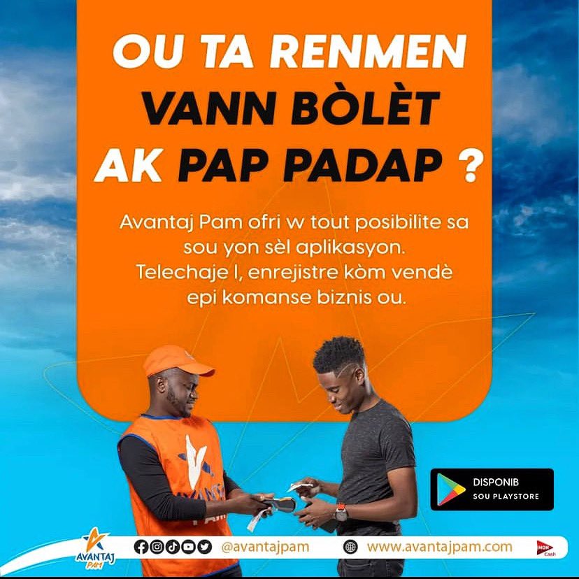 DJROGERHaiti's tweet photo. Vann #bōlēt ak #pappadap @AvantajPam se #avantajpaw‼️ #againandagain https://t.co/VIN1S6wS6D