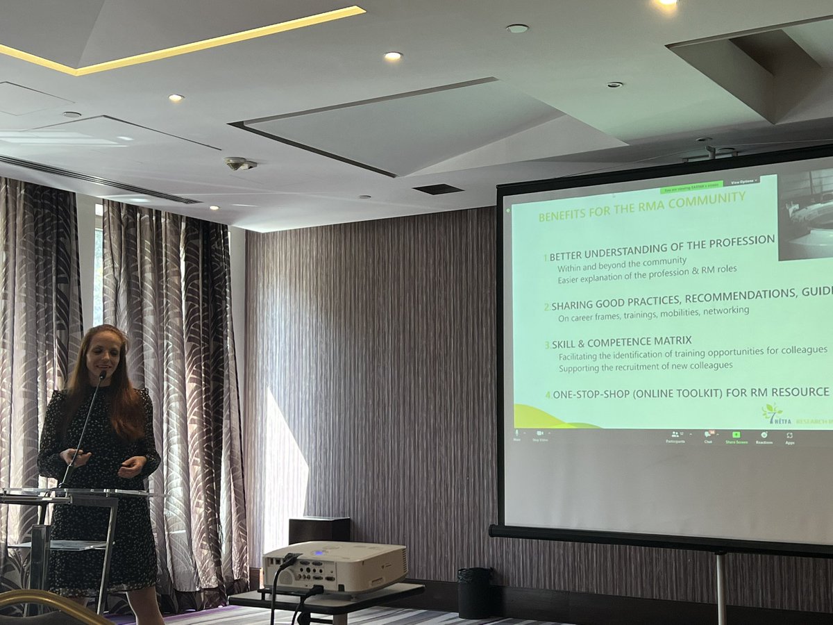 ViragZsar's tweet photo. I'm thrilled to lead the work of Intelligence in the project #RM Roadmap. The challenge is accepted, can't wait to start the work for the benefit for the whole #RMA #community.
#researchsupport #researchmanagement #horizoneu https://t.co/HehXmcE3kj