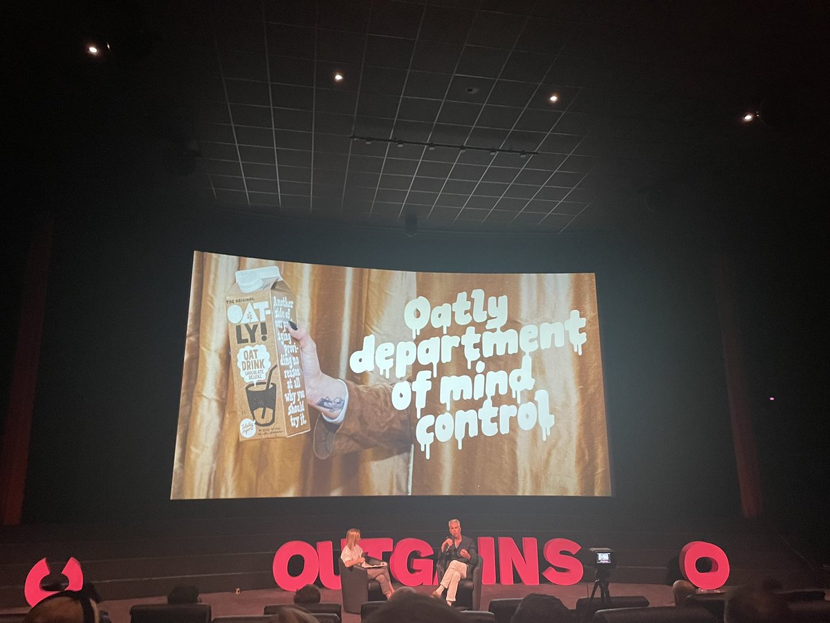 togetherrcom's tweet photo. @oatly’s John Schoolcraft looks for the “wrong” people when recruiting for his team. People with different opinions and outside ideas #creativetalent #careersinadvertising https://t.co/ejTAmDRHY1