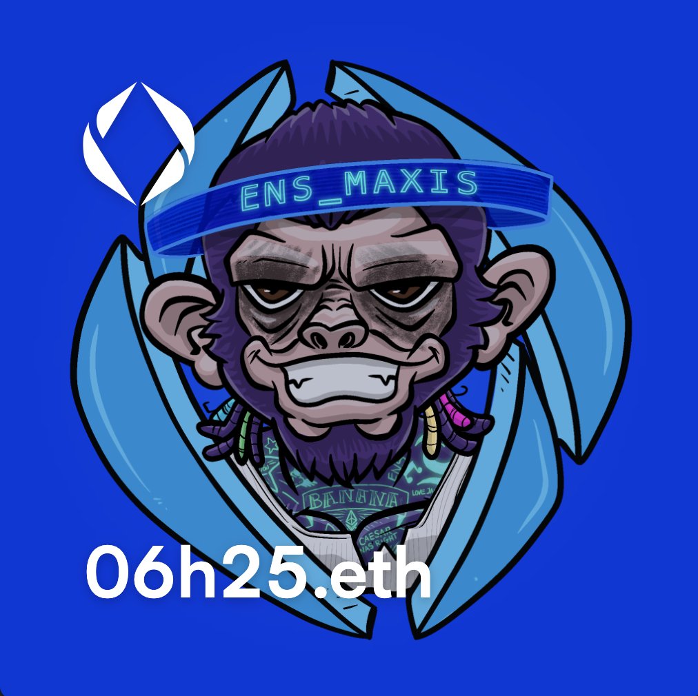 Another 60 seconds of free advertising of my <a href="/ensmaxisnft/">ENS Maxis</a> on ensclock.com. If you awake at 06h25 then check it out. <a href="/24hClubOfficial/">24h Club | ENS TimeKeepers</a>