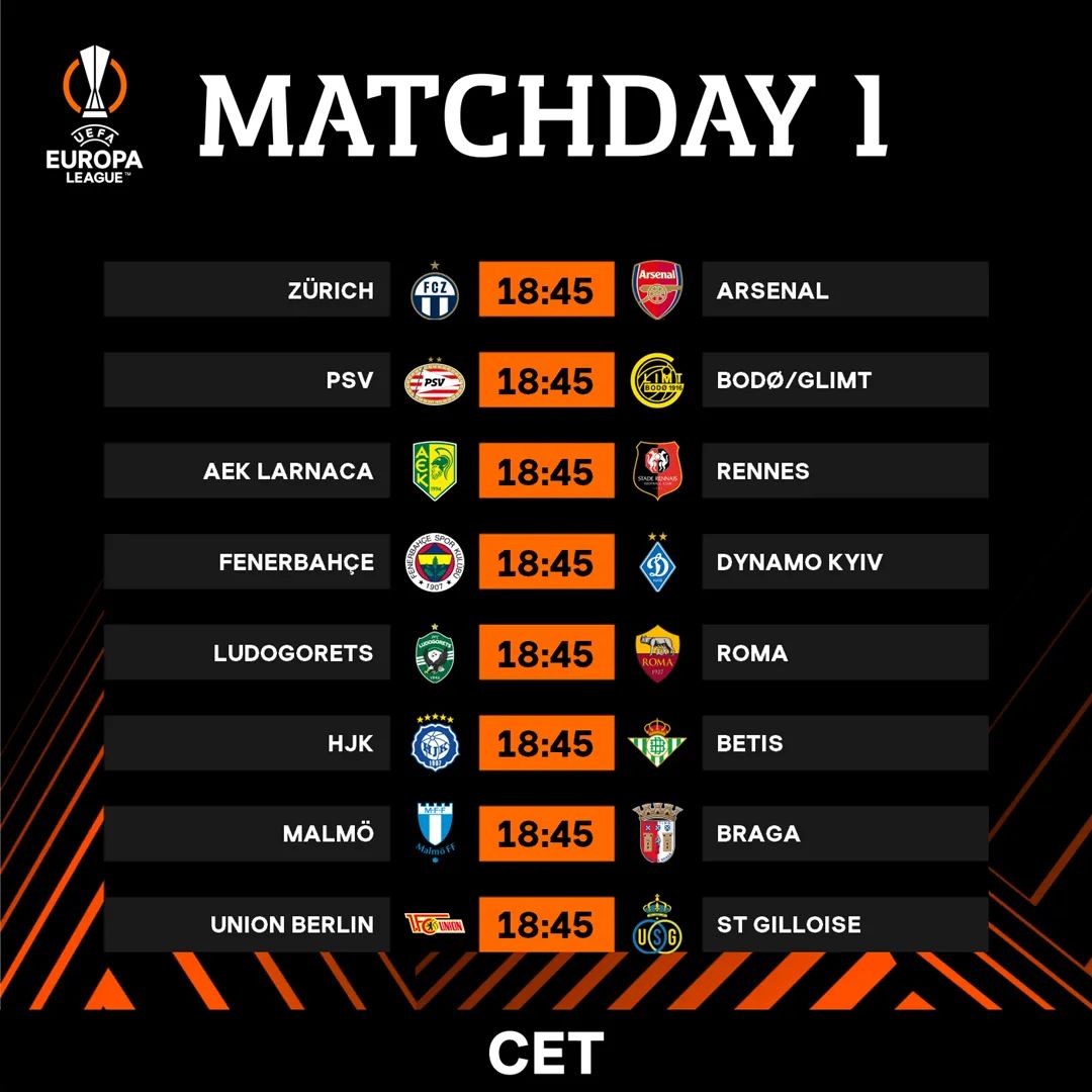 elfodbold's tweet photo. ⚽ Ventetiden er forbi! #UEL og #UECL fodbold er tilbage! Vælg 2 hold til at vinde 🔮👇
@clfodbold #cldk
@elfodbold #eldk
@ulfodbold #uldk
@eufodbold #eudk
@bongoramasport #fodbolderkærlighed https://t.co/WKwSieJNaF
