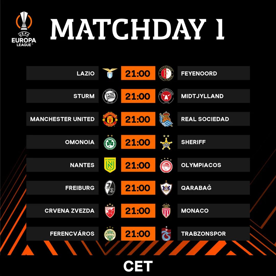 elfodbold's tweet photo. ⚽ Ventetiden er forbi! #UEL og #UECL fodbold er tilbage! Vælg 2 hold til at vinde 🔮👇
@clfodbold #cldk
@elfodbold #eldk
@ulfodbold #uldk
@eufodbold #eudk
@bongoramasport #fodbolderkærlighed https://t.co/WKwSieJNaF