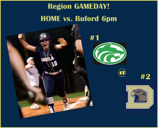 Dacula High School Softball (@dacula_softball) on Twitter photo It’s a great day to beat that Green team from up the road…<a href="/DaculaHS/">Dacula High School</a> students free in Falcon spirit wear! It’s a great day to beat that Green team from up the road…<a href="/DaculaHS/">Dacula High School</a> students free in Falcon spirit wear!
