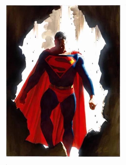 #thursdayvibes #Superman #art #ComicArt  