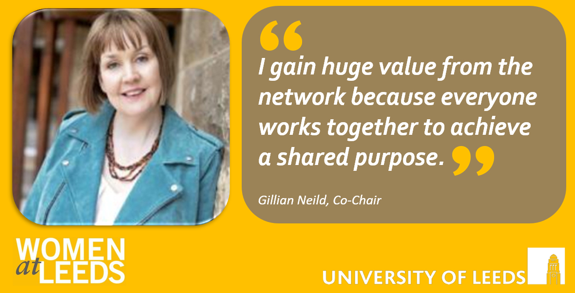 Women_at_UoL's tweet photo. Please join WALN to say big thank you to @GillianNeild for leading and growing WALN tirelessly with her energy, enthusiasm and humour. Now WALN has become one of the biggest staff networks in HE, @GillianNeild has stood down as Co-Chair. 'We will miss you.' https://t.co/JrMmD1Grn6