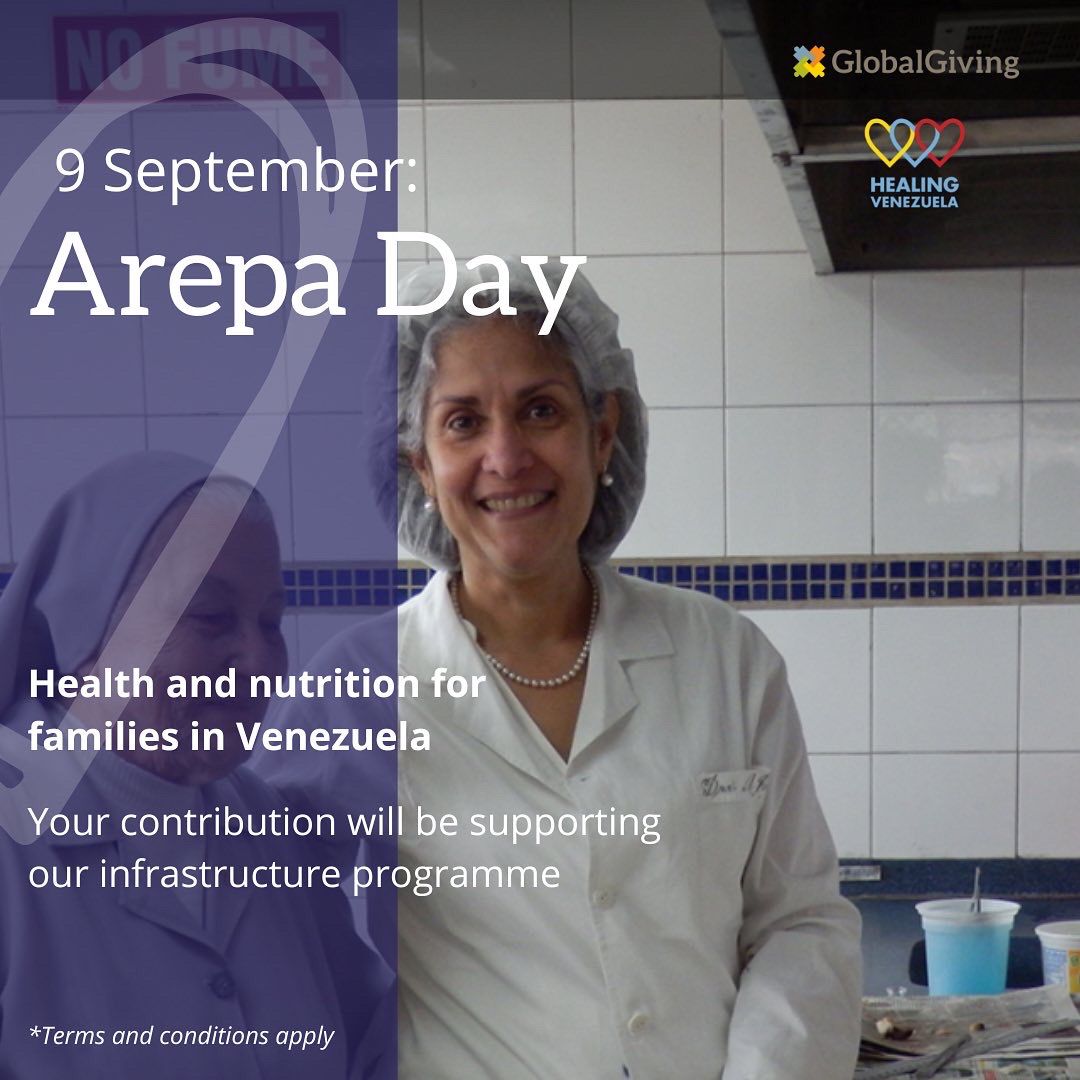 For every £1 of your donation, <a href="/GlobalGiving/">GlobalGiving</a> will be matching your support which will go towards reinstating 2 operating theatres at the main hospital treating cancer patients in Caracas. 

Please be part of the change ❤️ 

#ArepaWorldDay #DiaDeLaArepa #FundraisingWithPurpose