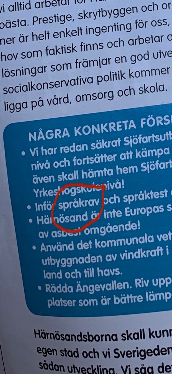 Sverigedemokraterna i Härnösand briljerar inför valet