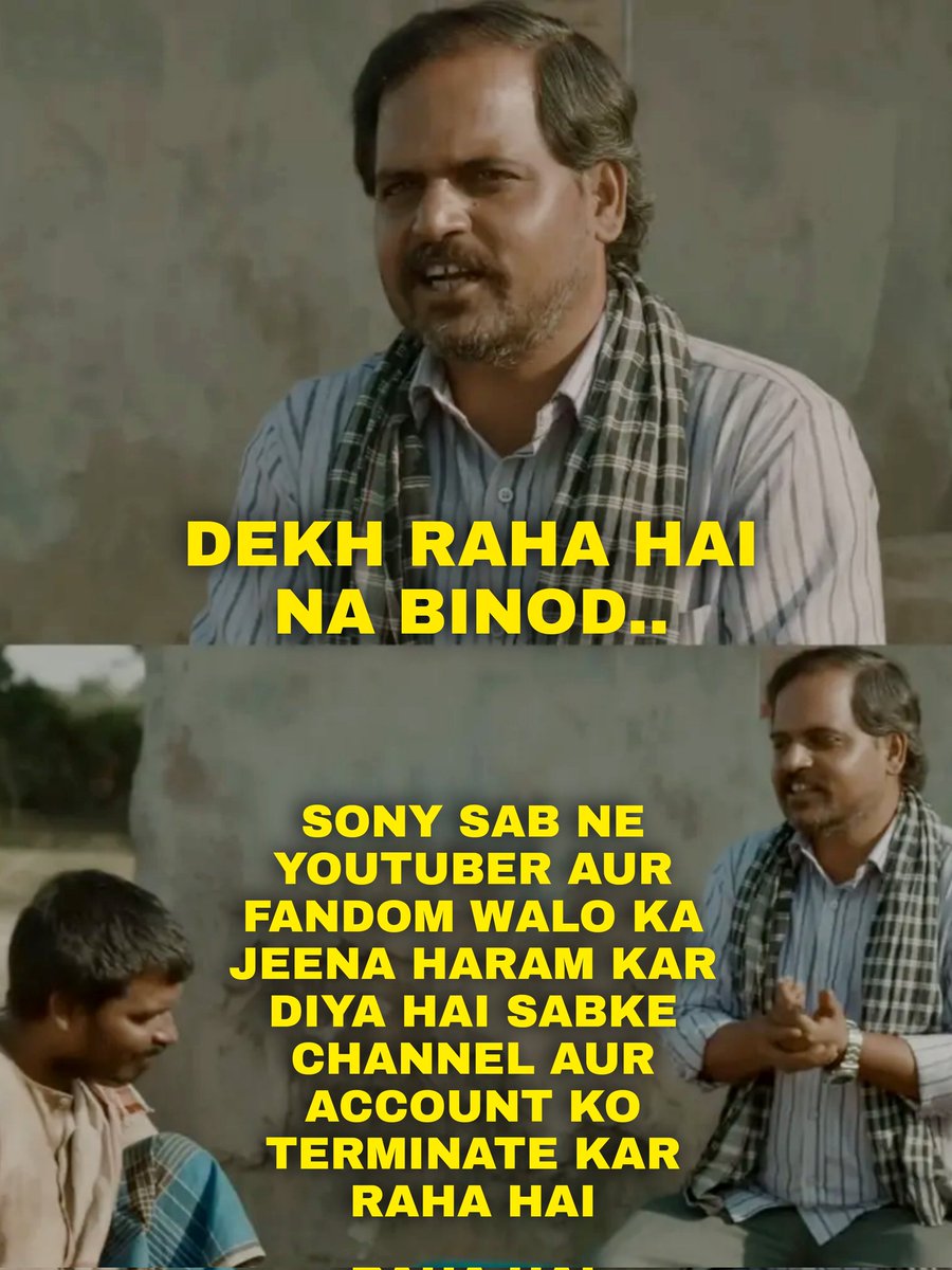 TellyOnly1's tweet photo. #Boycottsonysab #justicewithyoutubers @sabtv 

Don't give strick to youtubers please we always promote all your shows but company named markscan without any reason give strike please sonysab stop this. Hum sabhi aapke sabhi shows ka promotion salo se karte aaye hai please stop https://t.co/I2XFIiAqlO