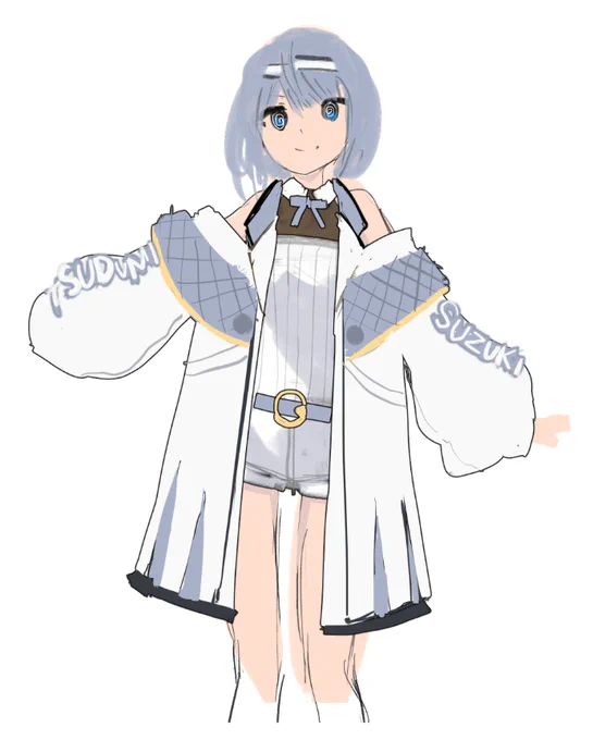 服の構造わかんなくて断念したすずきつづみさん 