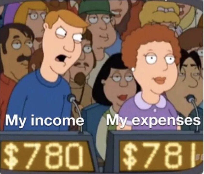 introvertsmemes's tweet photo. Me in my 20’s trying to “save” money https://t.co/S0RGw5bBcS