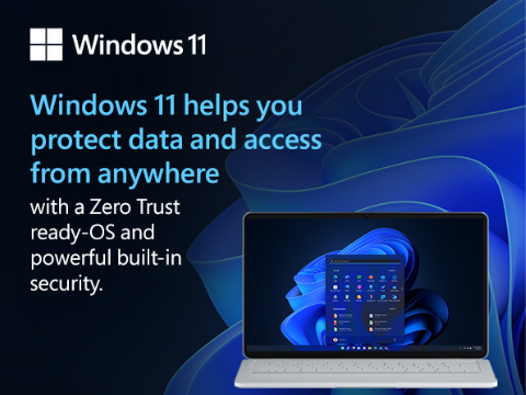 Audcomp's tweet photo. Nearly 90% of security decision-makers surveyed say that outdated hardware leaves their systems open for attacks. Find out more about how Windows 11 can keep your systems protected. 
Windows 11 Security Ebook:  https://t.co/ofJwaDXh4T https://t.co/KsS8asE2qT