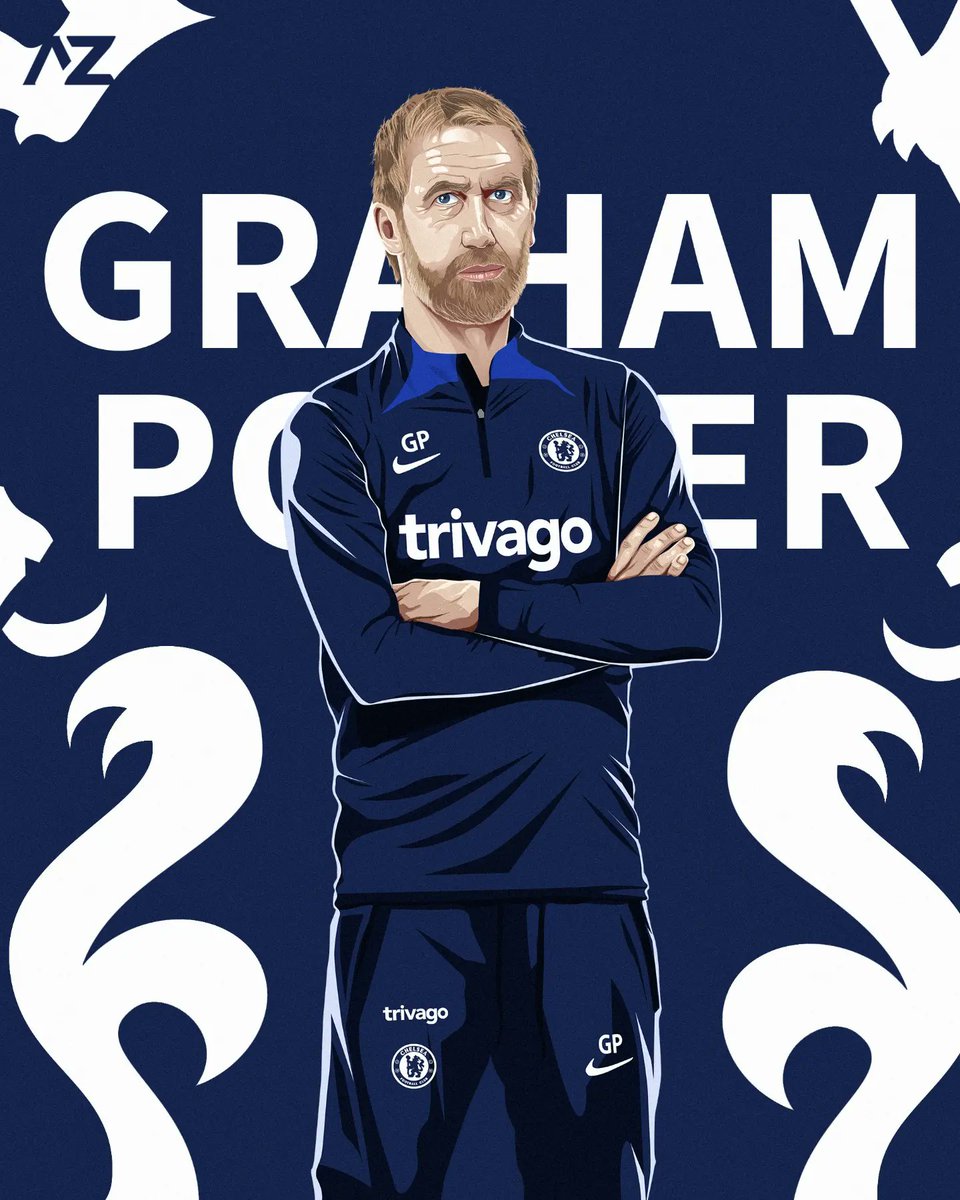 Az_Designer22's tweet image. Welcome to Chelsea #GrahamPotter 💙