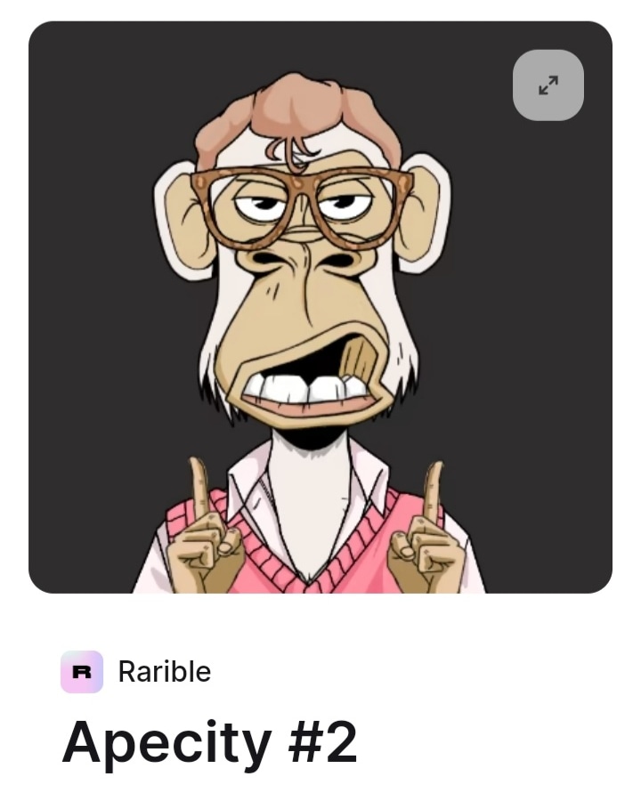 Apecity #2
Price: 0.02 eth
The teacher of Ape City was listed. 1000 characters will be listed in the coming weeks. The teacher of Ape City is the best teacher and the kindest teacher. You can buy it now from the link in bio.
#NFTGaming #nftape #apecity #nftnews #NFTCommumity #NFT