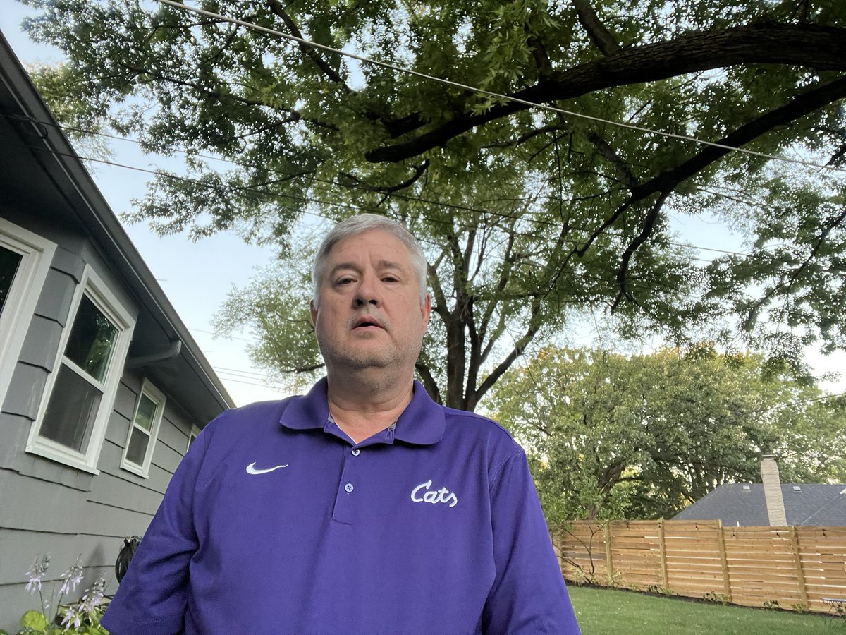 PVCAT82's tweet photo. Day 39 #kstateshirtchallenge I want to wish my wife a happy birthday on this great day. #beatmu @KStateFB @KStateWBB @scottwildcat @KStateMBB @CoachKli @CoachJTang @spedbraet https://t.co/csXDZ6K4gb