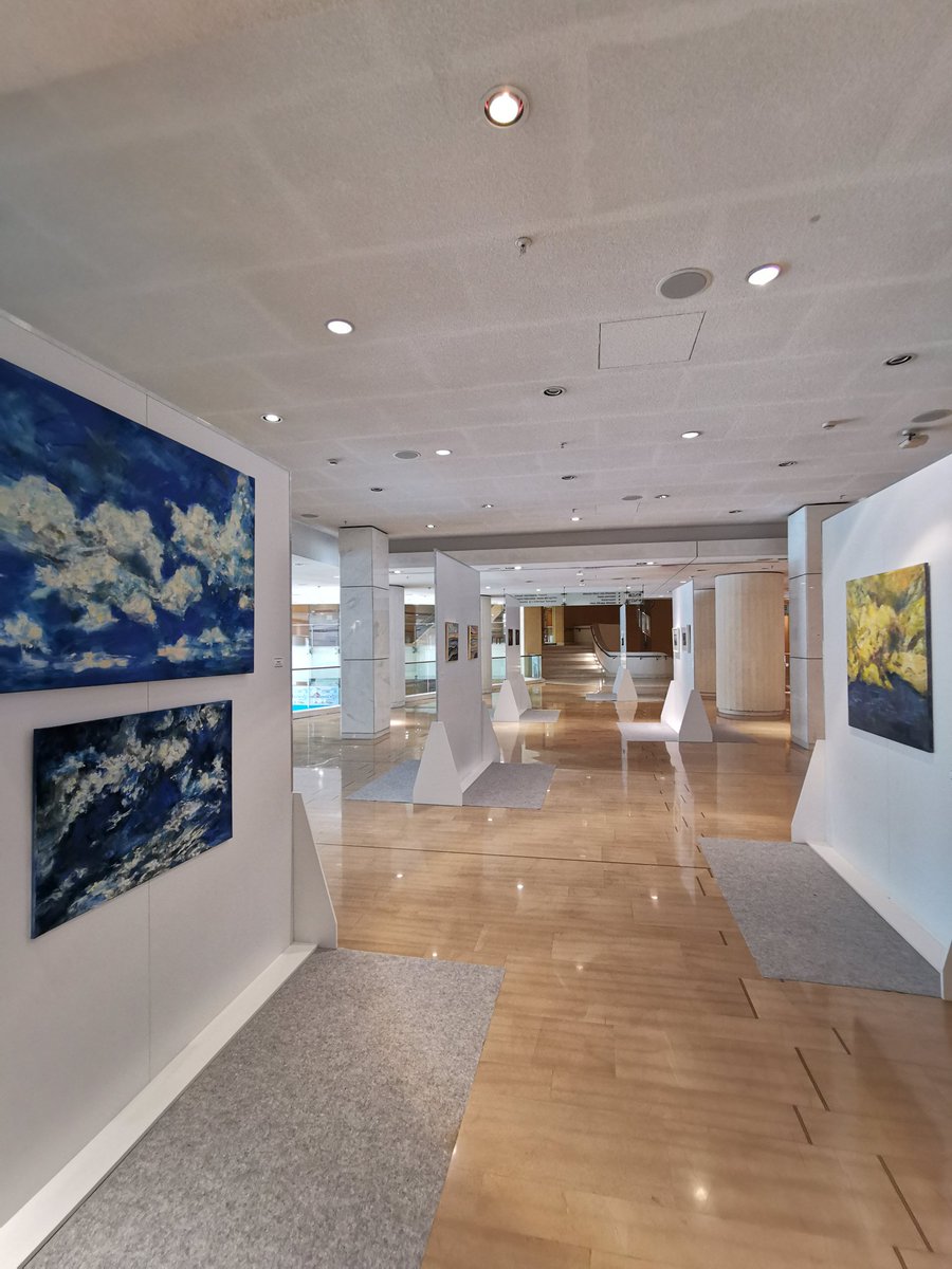 IAC_2022's tweet photo. #IAC2022_Athens
Just before your departure today, do not skip the visit at the art exhibition in Kokkali Foyer. Don't forget to vote for your favorite. Find the ballot paper in your conference bag. https://t.co/VagqGInmck