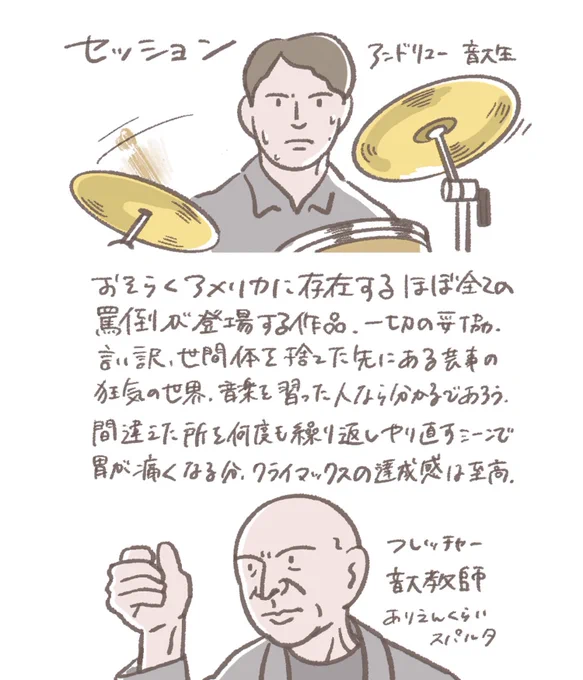 主演俳優の身体・精神的負担がもの凄い、オススメ映画3選

#100日100枚映画イラスト 