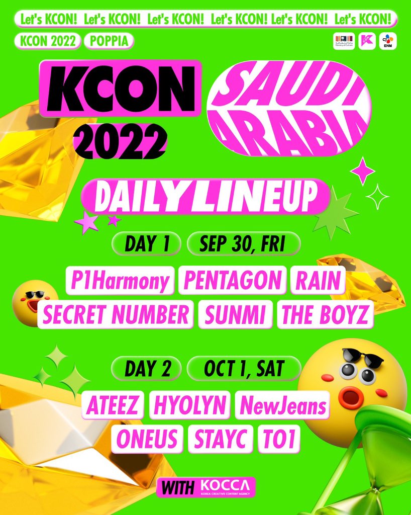 [情報] 9/30~10/1 KCON 2022 沙烏地阿拉伯