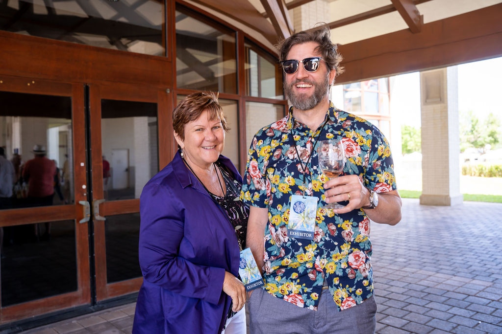 Sharing a #ThrowbackThursday with all the smiles that our main event brings! Save the date for 3-7, 2023. 💙🍷😃
