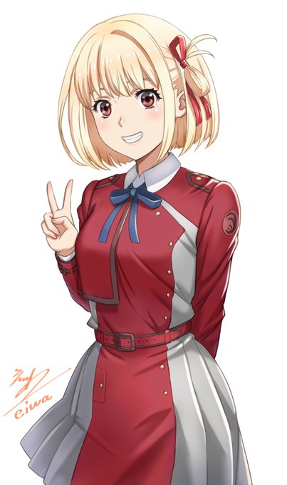 錦木千束
#リコリコ  #リコリスリコイル 