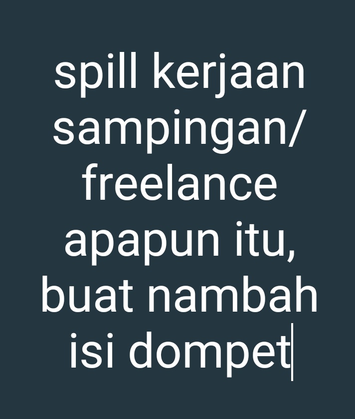 worksfess's tweet photo. work! yuk ramaikan lapak ini guyss spill spill yukk https://t.co/1rHIu43qZT