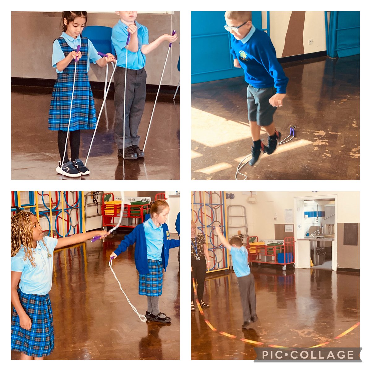 We had an incredible day with Coach Chris from Jump Rope. The children learned the skills and benefits of skipping. They were amazing! #WarringtonStBarnabasPE #WarringtonStBarnabas5Es