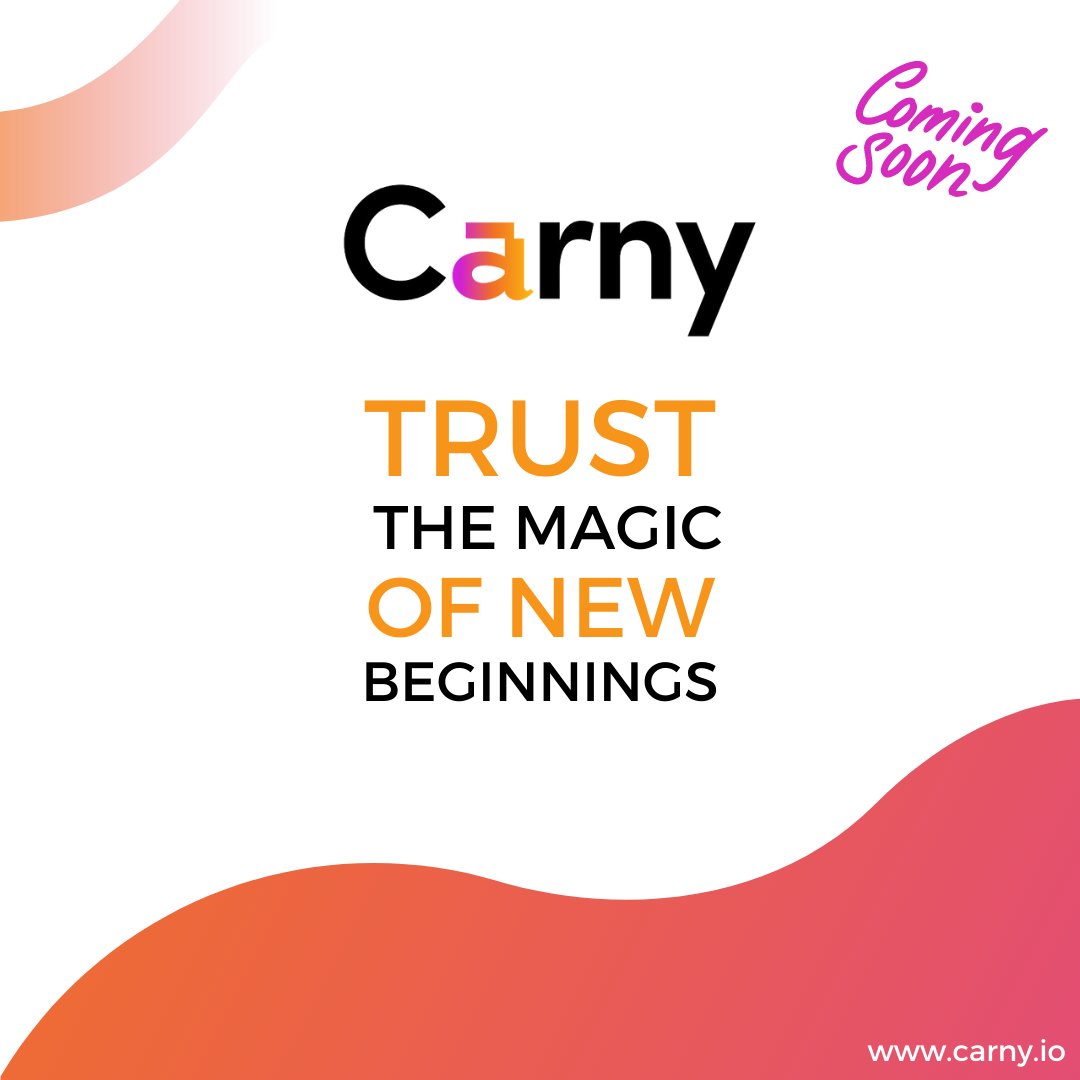Trust the Magic of New Beginnings

#Carny #NFTs #NFTCommunity