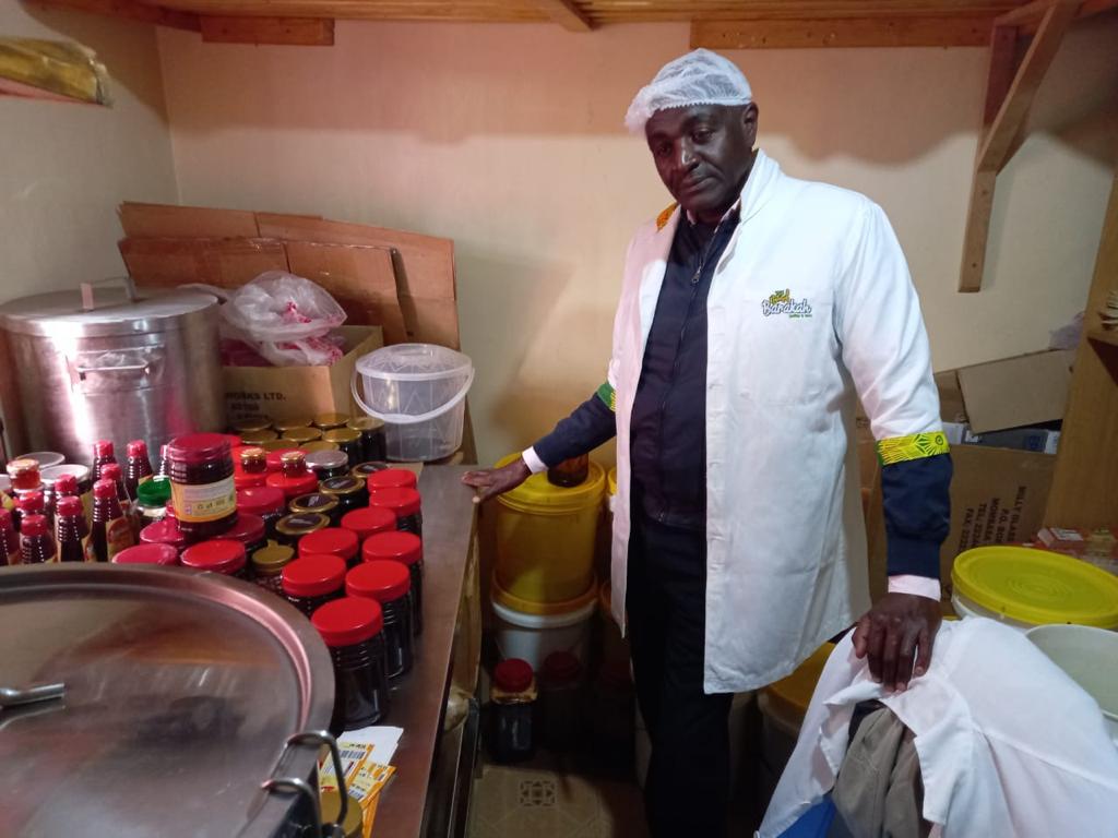 Paid a courtesy call on @barakahnatural (SME dealing with Peanut,butter&amp;honey processing)one of the beneficiary of the AIN ongoing trainings on Catalysing elimination of food contaminants through capacity building,we discussed the needs to be addressed through firm level coaching