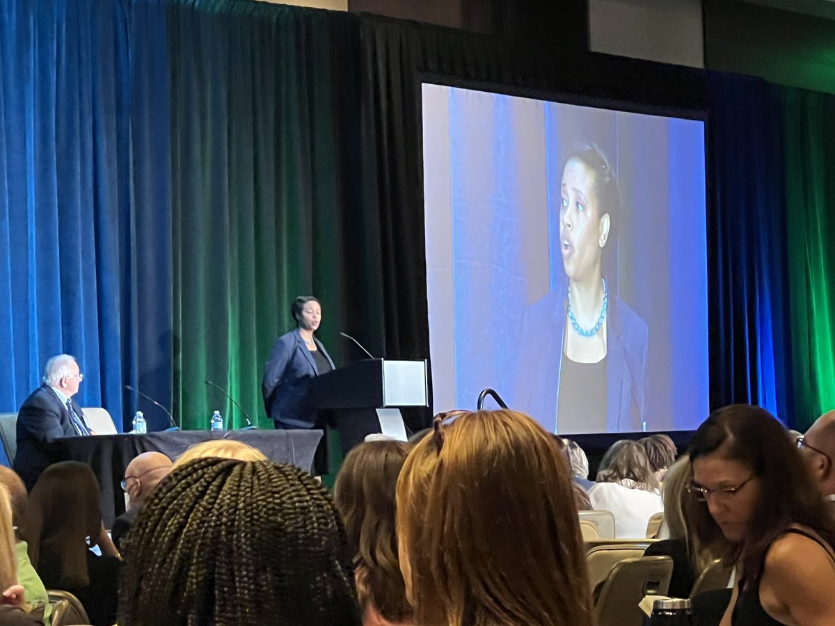 KimYuMD's tweet photo. @BrooksLaSureCMS at #naacosfall2022 sharing @CMSGov strategy to advance ACOs and value based care, “true quality cannot occur without health equity,” and quotes MLK, “Change does not roll in on the wheels of inevitability, but comes through continuous struggle.” .@NAACOSnews https://t.co/NT4APfRNQL