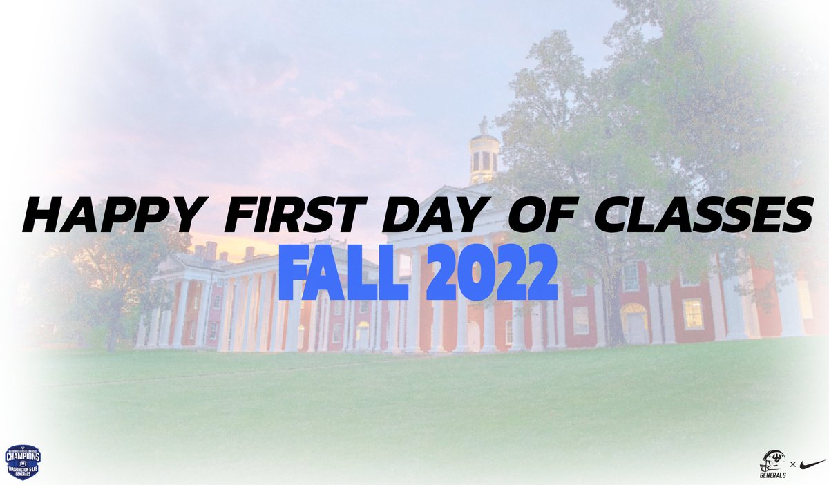Generals_Fball's tweet photo. Happy first day of classes gennies nation! Looking forward to a great semester!

#AllInAllTheTime https://t.co/O1nTO4Qo8g