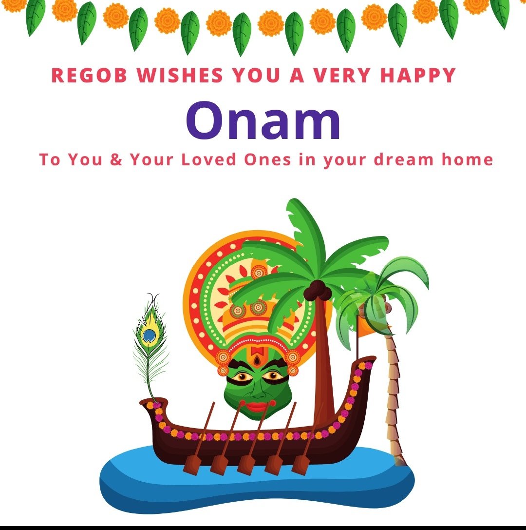 regrb_entrprnrs's tweet photo. May the beautiful occasion of Onam bring along lots of success, good health and eternal happiness for you and your family…. Wishing a very Happy Onam to you.
#Regrob #realestate https://t.co/R3yXCKJAik